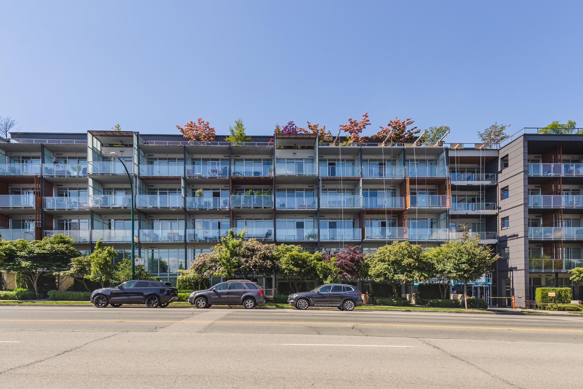 Check out this new listing in the iconic Jacobsen building in trendy Mount Pleasant with views of the North Shore Mountains!